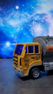 Mainan Mobil Remot Kontrol RC Truk Tangki Air Engkel Fuel Tank