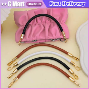 30cm PU Leather Braided Shoulder Bag Strap Bag Short Handles DIY Replacement Purse Handle for Handbag Belt Accessories