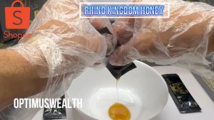Rhino kingdom Honey Original 24 sachets x 10 gram