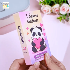 [SG] Positive Affirmations Cards For Kids 48-Piece Inspirational Daily Positive Children Encouragement