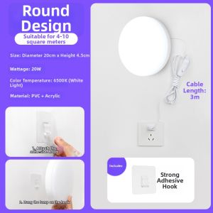 LAISILIMANWEI | Plug-in Multifunction Ceiling Light