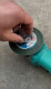 Mata Gerinda Woll 4" Poles Body Motor Mobil Dan Besi Stainless + Chuck Drat Bor Gerinda