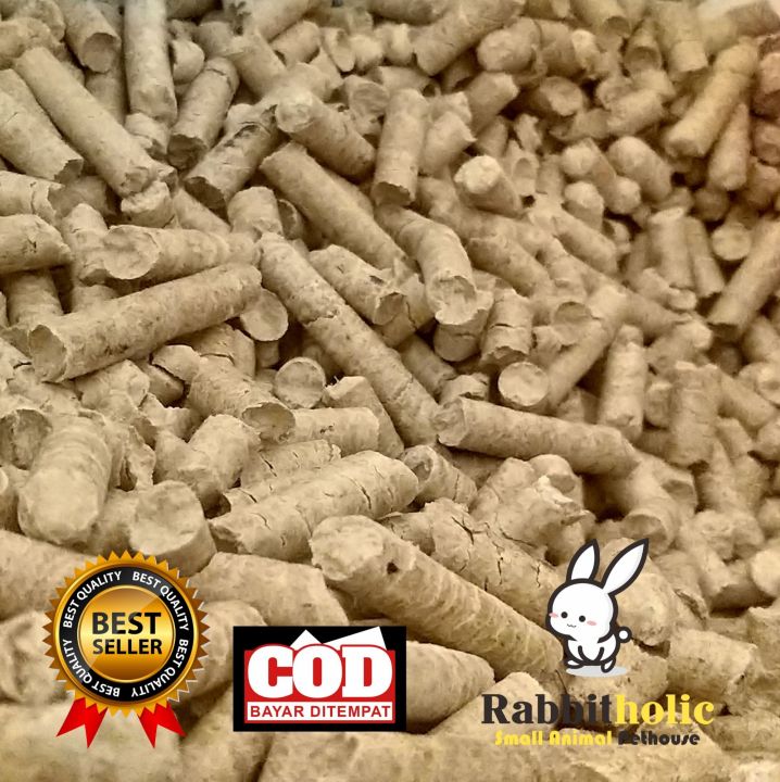 wood pellet pelet kayu bedding cat litter 1kg Lazada Indonesia