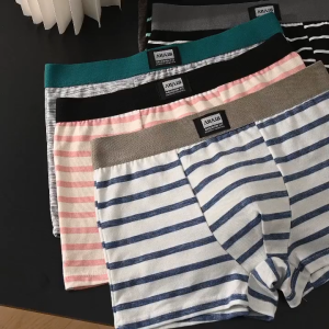 NEW 3/6pcs Boxer For Mens Underwear Cotton high-quality Boxer Briefs