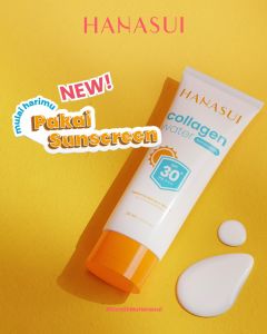 Hanasui Collagen Water Sunscreen SPF 30: Pilihan Terbaik untuk Kulit Sensitif