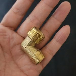 Knee Kompressor 3/8 x 1/2 Full Brass Keni Elbow Drat Luar