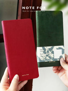 Velvet Week Planner Notebook College Style Travel Schedule Book Simple Natural Cover for Artistic Youth And Office Workers