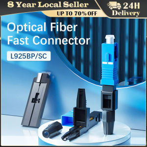 ❤️【Same Day Delivery】【L925B/SC】FTTH UPC/APC Single Mode Fiber Optic Fast Connector SC Quick Connector FTTH Tool Cold Connection Optical Adapter 306-ZMS-Fiber-Cold-Connector