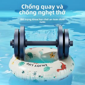 MONLEYTA | Vòng Bơi Dưới Cánh Tay Chống Nghiêng cho 3+ Tuổi
