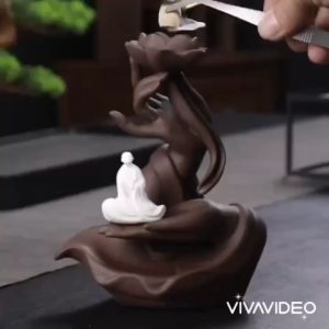 💥 สายมู เชิงวางกำยานควันน้ำตก S ไซส์เล็ก 20 ดอก กำยาน แถมฟรี พร้อมขอพร