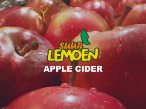 Suur Lemoen Cuka Apel Organic Bundle 3 x 500ml - Diet Detox - Apple Cider Vinegar Premium