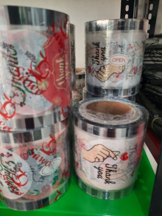 sealer cup / seal cup / lid cup/ tutup gelas plastik