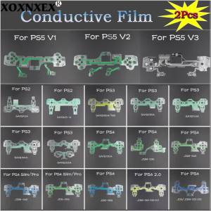 2Pc Dẫn Điện Cho PS5 PS4 PS3 PS2 Bộ Điều Khiển Dẫn Điện Màng Bàn Phím Ruy Băng Bảng Mạch Sửa Chữa Phụ Kiện Thay Thế