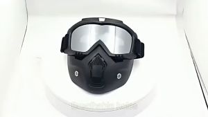 SYSTECH Kacamata Goggles 100% Helm Cross Trail & Masker Motor Retro MTB