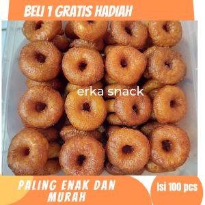 Kue Ali Agrem Kue Cincin Gula Merah 100pcs