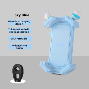 Shockproof Stabilized Bike Phone Mount