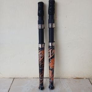 Gagang Joran Batik 38cm Reel seat Plastik