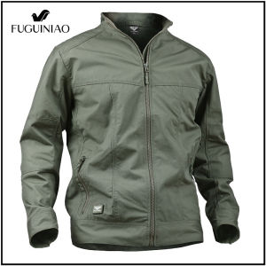 FUGUINIAO Waterproof Breathable Tactical Jacket Men Cotton Fabric Windbreaker Military Jackets Casual Windproof Army Coats 3XL
