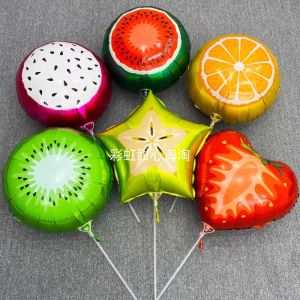 Thickened 12-Inch Strawberry Fruit Balloons Latex Childrens Toy Kindergarten School Game Activity Props Small Gifts