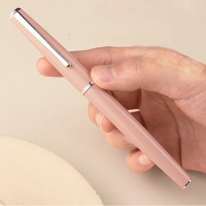 Hongdian 920S มาการองซีรีส์ปากกาหมึกซึมอย่างดีพิเศษ พร้อมตัวแปลงกล่องโลหะ Pulpen Elegan