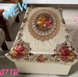 Khăn Trải Bàn 3D / Hình Chữ Nhật / 90x150 /