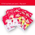 KIMIKO Gluta Collagen Drink Whitening Slimming Beauty Anti-aging | Melon Strawberry Milk | 10 Sachet per Pack. 
