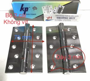 [HCM] Bộ bản lề SUS 304 - 125mm HAMERED và King Power -  Bảo hành 6 tháng