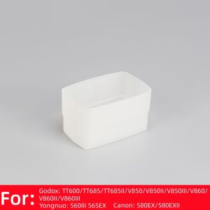 Camera Flash Diffuser Box Soft Light Case for Godox V860II V850 III TT685II TT600 AD100Pro AD200Pro V1 Lux Junior Canon 580EX II