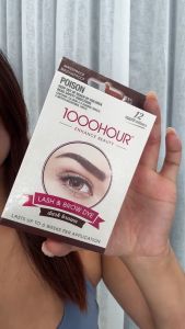Thuốc Nhuộm Lông Mày Và Mi 1000 Hour Eyelash & Brow Dye Kit 2 Màu Đen - Nâu - 1000hour