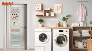 4/6 Layers PVC Wall-mounted Hanging Storage Organizer Behind The Door Pemegang Storan yang Dipasang di Dinding