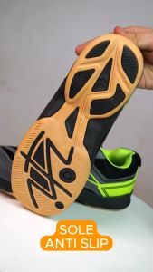 HIPZO Sepatu Badminton Olahraga Pria M68 Sepatu Olahraga Indoor Volly sepatu joging lari berkualitas