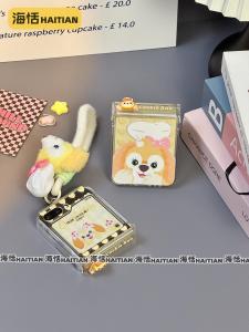 Cute Cartoon 3D Foldable Phone Case Compatible with ZFlip7 Pocket2 MixFlip2 Protection Cover for Xiaomi Honor Hard Shell Case