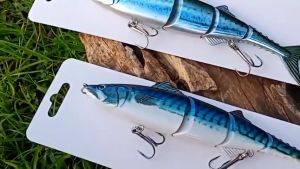 20cm/55g 🇵🇭 Lifelike Fishing Lure 3-Jointed Sections Hard Bait for Subid or Trolling