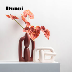 Dnnni Alien flower decorations vase modern minimalist living room creative vases TV cabinets restaurant decorations
