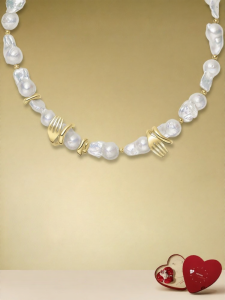 HEFANG Jewelry | Luxury Elegant Lockbone Necklace Jewelry