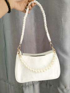 [HCM]Túi kẹp nách Ngọc Trinh túi xách nữ đeo vai đeo chéo kèm ngọc da vân cá sấu TKNANGOCMINI