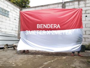 BENDERA MERAH PUTIH JUMBO/BENDERA MERAH PUTIH/BENDERA MERAH PUTIH 2 METER X 3 METER/BENDERA MERAH PU