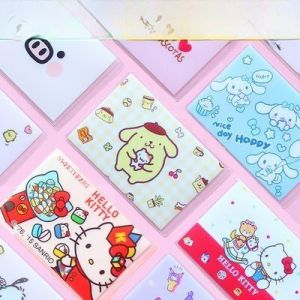 Anti-Magnetic Ultra-Thin Semi-Transparent PVC Printed Cartoon Cute Card Holder ID Bank Campus Card Protective Cover