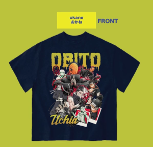 Áo thun boxy anime naruto