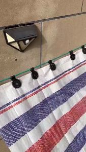 Set 5 Kẹp cố định bạt lưới che nắng tiện lợi màu đen