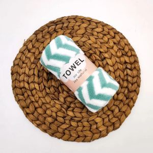 TERLARIS !!! HANDUK MANDI DEWASA MOTIF ZIGZAG UKURAN 70 X 140 CM BAHAN MICROFIBER | HANDUK MANDI LEMBUT | HANDUK PREMIUM