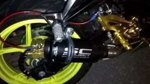 Knalpot Racing SC PROJECT Vixion R15 Byson CB150R CBR150R Xabre Tiger GSX FU MX MT15 Verza Megapro dll
