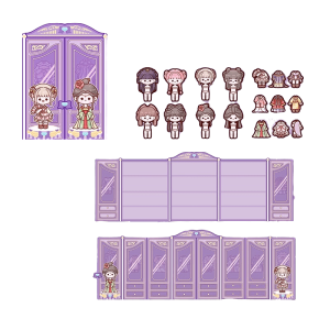 JNL MOMO Girls DIY Princess Dress-Up Closet Craft Book SZ286