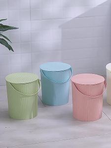 TIANKE | Thùng Nhựa Đa Năng Có Nắp Dày Để Tổ Chức Quần Áo Giặt