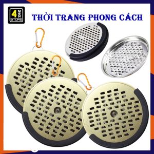 Hộp Đựng Nhang Muỗi Thép Không Gỉ Bọc Nhựa Có Khóa Gài Chống Bỏng Kèm Móc Treo  Khay Nhang Muỗi / Hộp Đốt Nhang Muỗi Chuyên Dụng Có Móc Treo Chống Cháy Tiện Lợi An Toàn Khi Sử Dụng