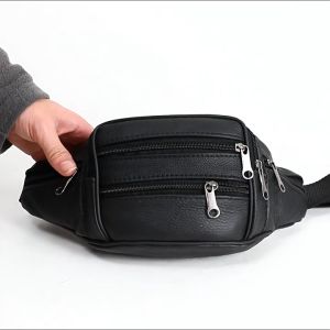 Tas Pinggang Kulit Pria Murah / Waistbag Import Leather