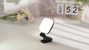 HOCO K29 ไฟเซลฟี่ ปรับได้ 9 ระดับ หมุน 360° ติดมือถือ คอมพ์ ใช้ได้ทุกที่ ไฟเซเลบ ไลฟ์สด ถ่ายคลิป ไฟติดมือถือ ไฟดารา hc6