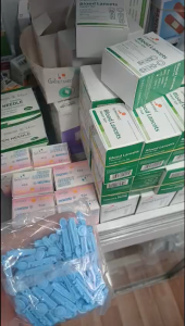1 Hộp/100 Miếng Bông Gạc Tẩm Cồn khử khuẩn da điện thoại đồ dùng Alcohol Pads Greetmed