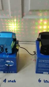 [YOLANDAY] Mini Laser Stage Lighting Lampu Disco Ruangan Sensor Musi Lampu Disco-COD