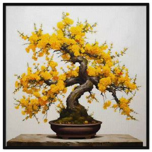 Tranh Tết Hoa Mai  Tranh Treo Tường Canvas tranh dán tường CGI-65